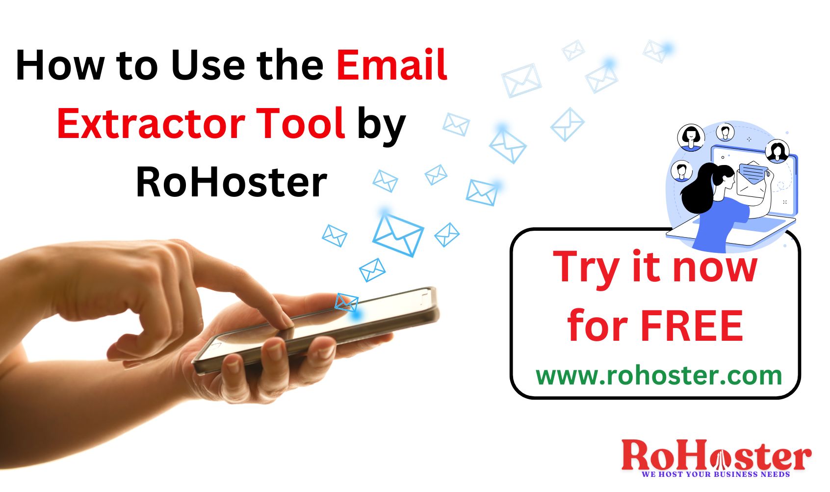How to Use the Email Extractor Tool by RoHoster
