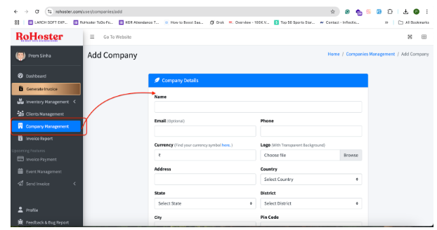 How to Manage Multiple Companies & Clients in One Place – Using RoHoster Dashboard