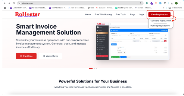 How to Use RoHoster Billing Software – Complete Guide: Free, Fast & Easy Online Invoicing Software