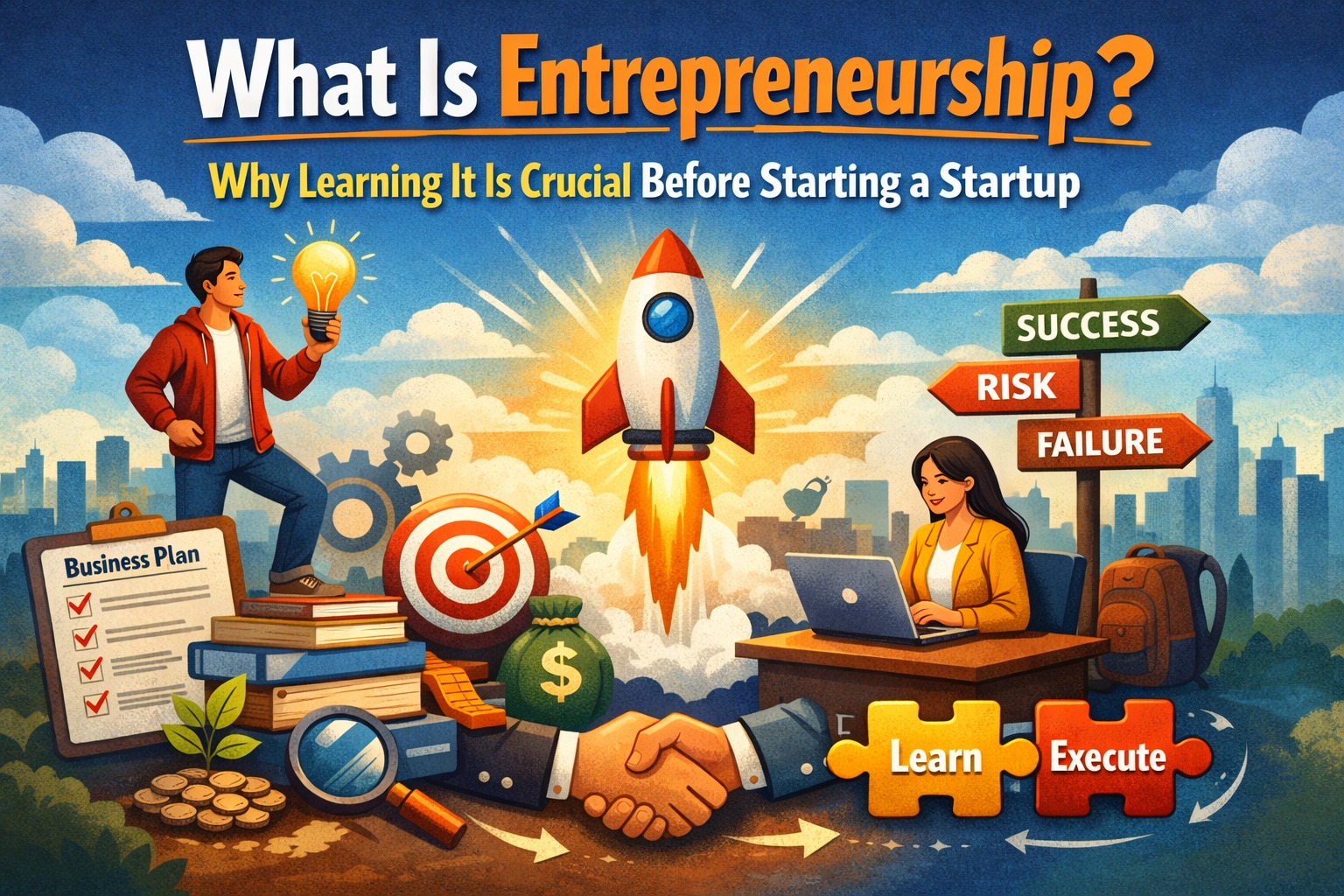 What Is Entrepreneurship? Why Learning It Is Crucial Before Starting a Startup?